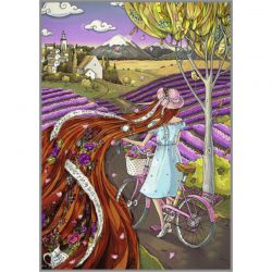 R-941 Алмазная мозаика Милато "Лавандовые мечты"