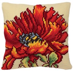 5166 "Яркий мак-1" (Collection D'Art)