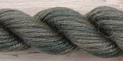 2329 Нитки ручного окрашивания OwlForest на основе ПНК, пасма 8 метров, Серый мох