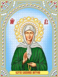 СИА4-026 Алмазная мозаика ТМ НАСЛЕДИЕ "Святая Матрона Московская"