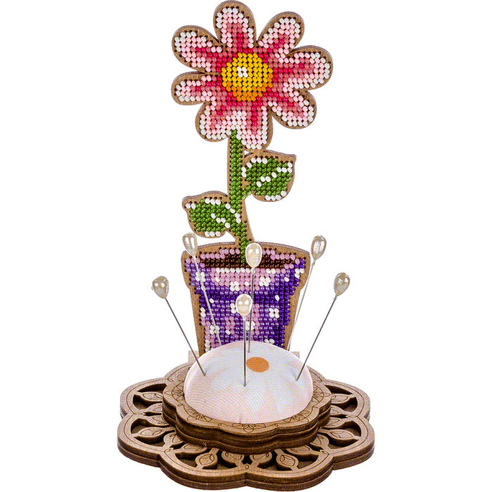 Набор для вышивания бисером по дереву ВОЛШЕБНАЯ  СТРАНА FLK-280, 10*16см