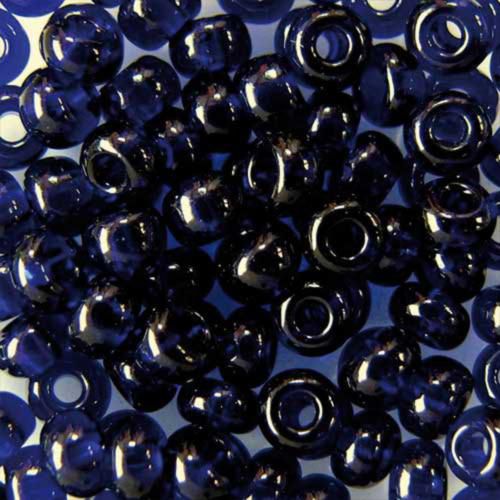 Бисер Preciosa 30110 чернильный полупрозрачный