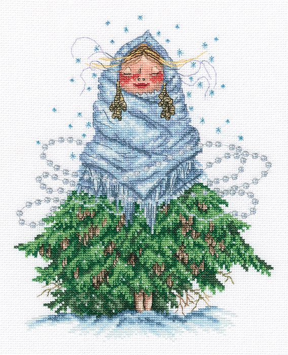 M823 Набор для вышивания РТО "Не мёрзни, Ёлочка"