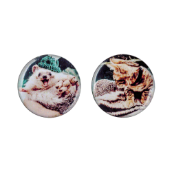 Магнитный двухсторонний держатель для игл ВОЛШЕБНАЯ СТРАНА, FLMH-136(M), 2,5см