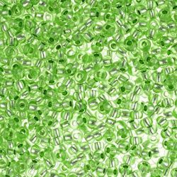 08256 Бисер хрустальный свежая зелень (Preciosa) 