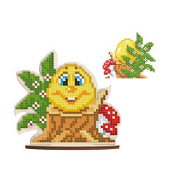 Набор для вышивания WoodStitch "Колобок",  8*10, SK-006