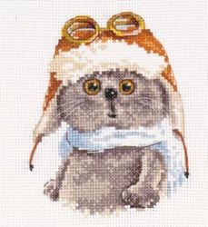 0-189 Набор для вышивания Алиса "Басик летчик"