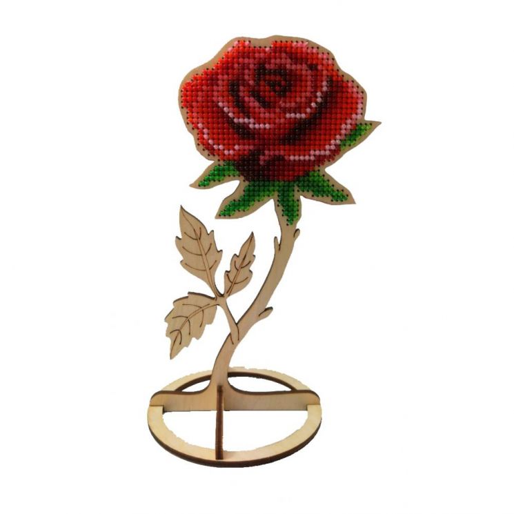 WS-022 Роза на поставке, 17*9