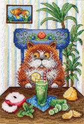 НВ-722 Набор для вышивания М.П.Студия "Смузи для Кузи"