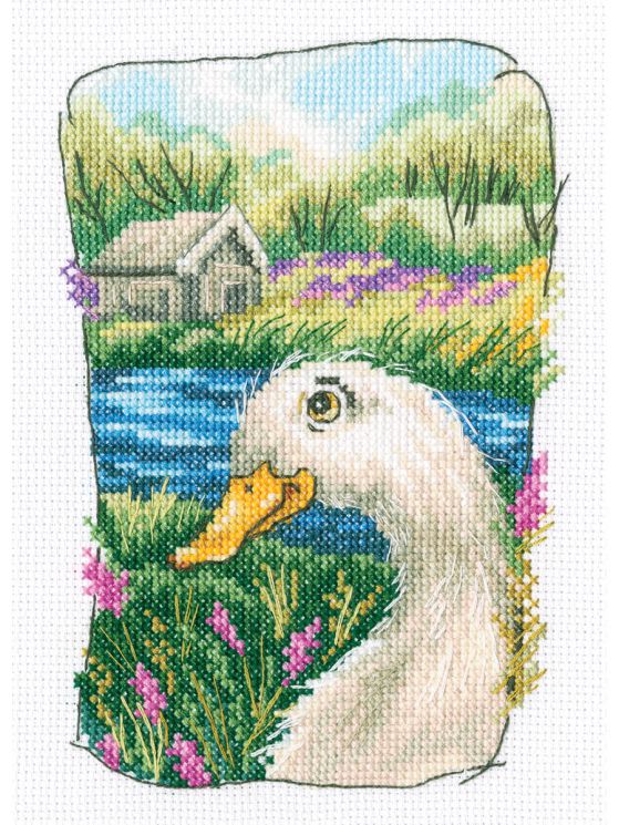 C341 Набор для вышивания РТО "Старый бабушкин сад-1"
