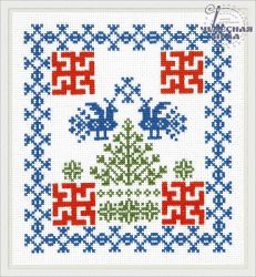 88-01 Набор для вышивания Чудесная игла "Здоровье и долголетие"