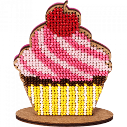 Набор для вышивания бисером по дереву Волшебная страна FLK-027, 6.5*10см