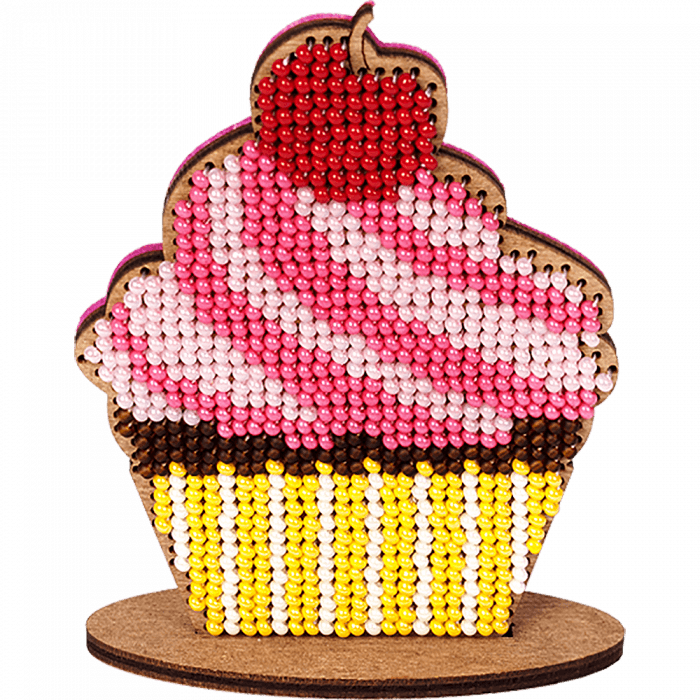 Набор для вышивания бисером по дереву Волшебная страна FLK-027, 6.5*10см