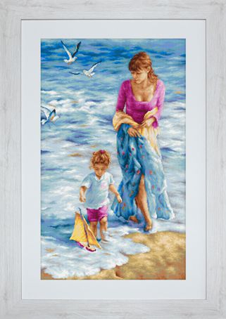 Набор для вышивания в технике гобелен LUCA-S "Драгоценный момент" G531