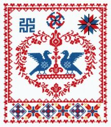 88-04 Набор для вышивания Чудесная игла "Счастливая семья"