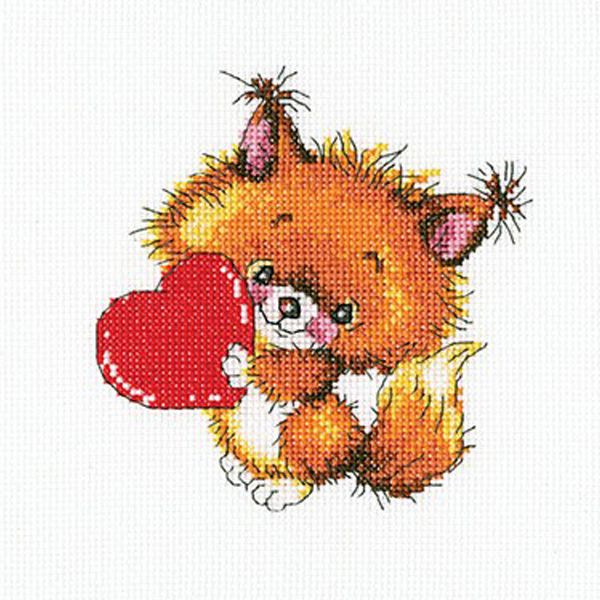 Набор для вышивания крестом РТО "Доброе сердечко II" C216