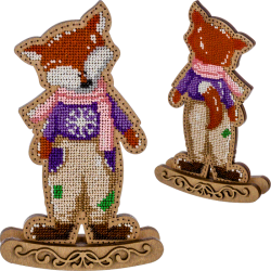 Набор для вышивания бисером по дереву ВОЛШЕБНАЯ  СТРАНА FLK-291, 9.5*19.5см