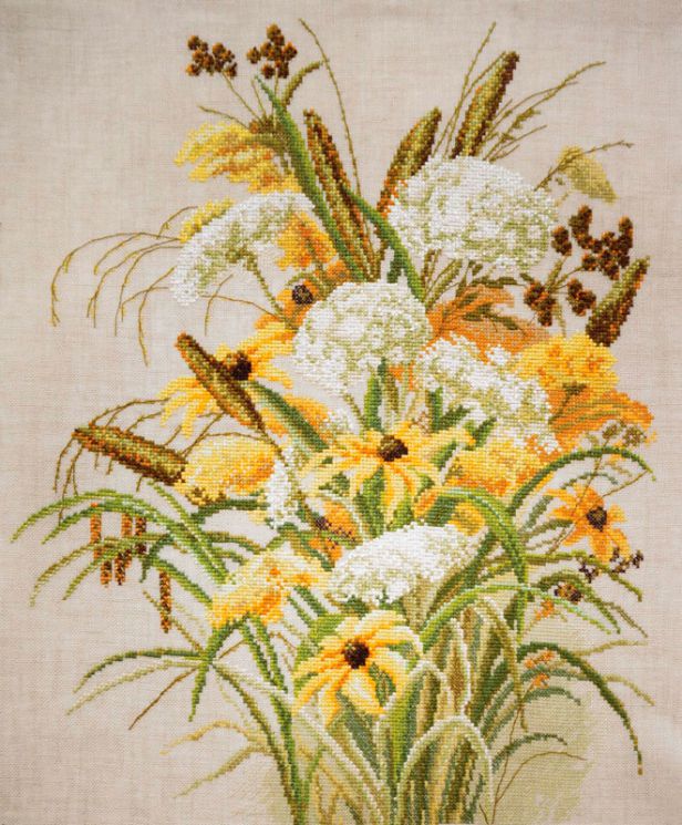 06.002.25 Набор для вышивания Марья Искусница "Осеннее обаяние" по картине  Эллин Фишер