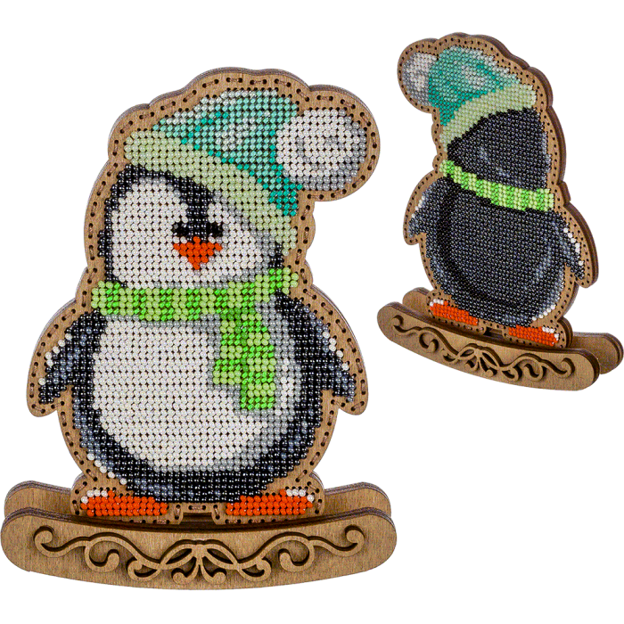 Набор для вышивания бисером по дереву ВОЛШЕБНАЯ  СТРАНА FLK-292, 10.5*15.5см