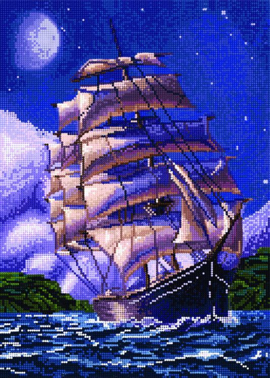 БСА2-112 Алмазная мозаика Наследие "Корабль Магеллана"
