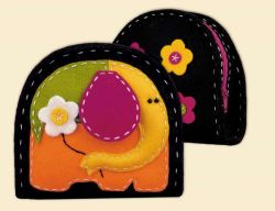 1338АС Набор для вышивания Риолис Кошелек/Косметичка "Слон"