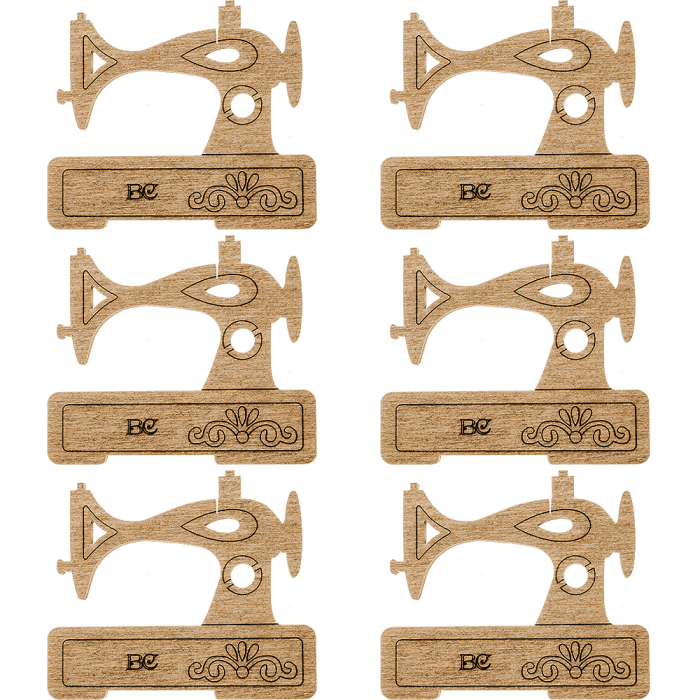 Катушки для ниток FLC-087(S) (6 штук) 7*6см