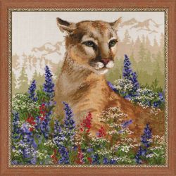 1361 Набор для вышивания Риолис "Пума"