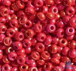 94190 Бисер вишня в глазури радужный (Preciosa) 