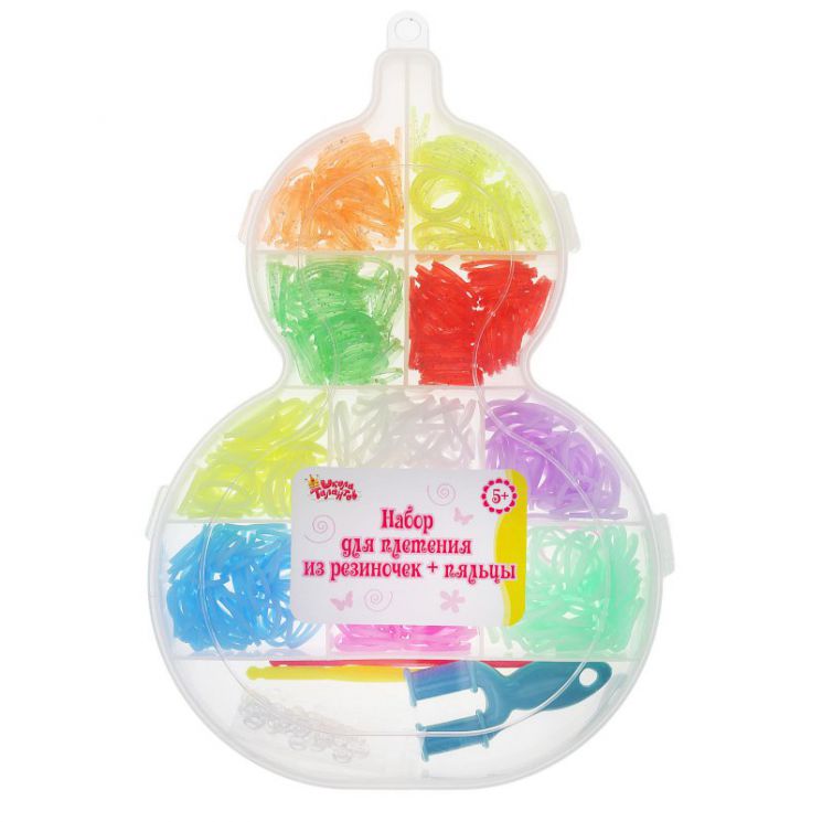 СЛ.1073018 Набор резиночек, светящихся в темноте