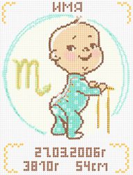 БСА4-070 Алмазная мозаика ТМ Наследие "Скорпион"