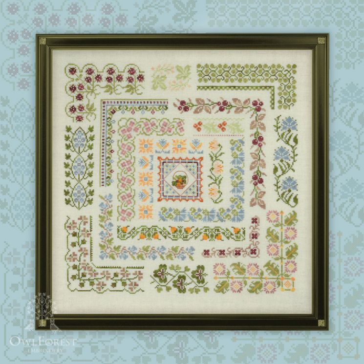 Схема для вышивания Owlforest «Северное лето» 0019-СЛ-С 