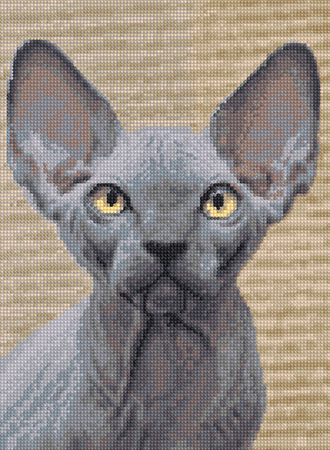 БСА3-195 Алмазная вышивка ТМ Наследие "Сфинкс"