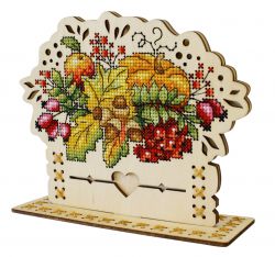 О-019 Набор для вышивания ЩЕПКА "Осенний Букет" 13*16