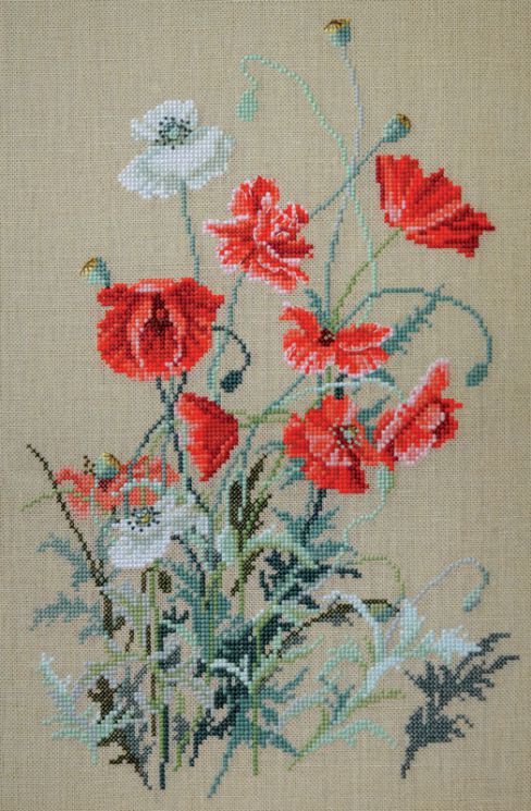 06.002.38 Набор для вышивания Марья Искусница "Красные и белые"