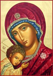 Ag 081 Алмазная мозаика Гранни "Богоматерь"