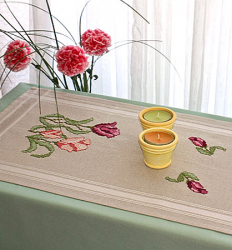 7045-BP05 Дорожка "Тюльпаны" (Duftin)