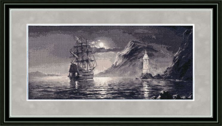 ММ-018 Набор для вышивания Золотое Руно "Лунная дорожка"