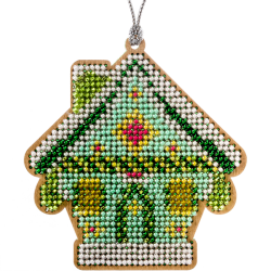 Набор для вышивания бисером по дереву ВОЛШЕБНАЯ СТРАНА FLK-146, 8*9см