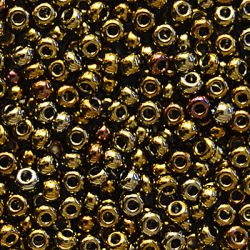 59115 Бисер радужный бронзовый металлик (Preciosa) 