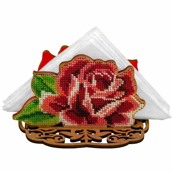 Набор для вышивания бисером по дереву ВОЛШЕБНАЯ СТРАНА FLK-205, 14*8см