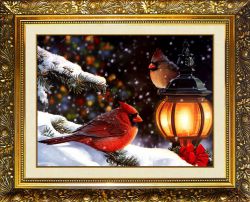 R-701 Алмазная мозаика МИЛАТО "Свиристель"