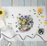 Набор для вышивания Марья Искусница "Калужница и фиалки" 04.005.25