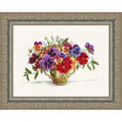 Набор для вышивания Сделано с любовью ЦВ-069 "Улыбка радуги", 30х40