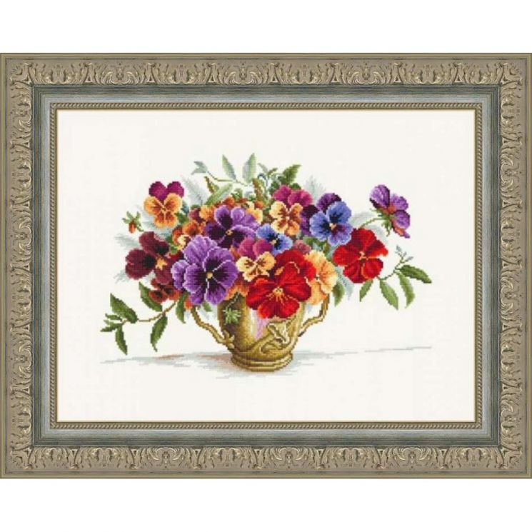 Набор для вышивания Сделано с любовью ЦВ-069 "Улыбка радуги", 30х40