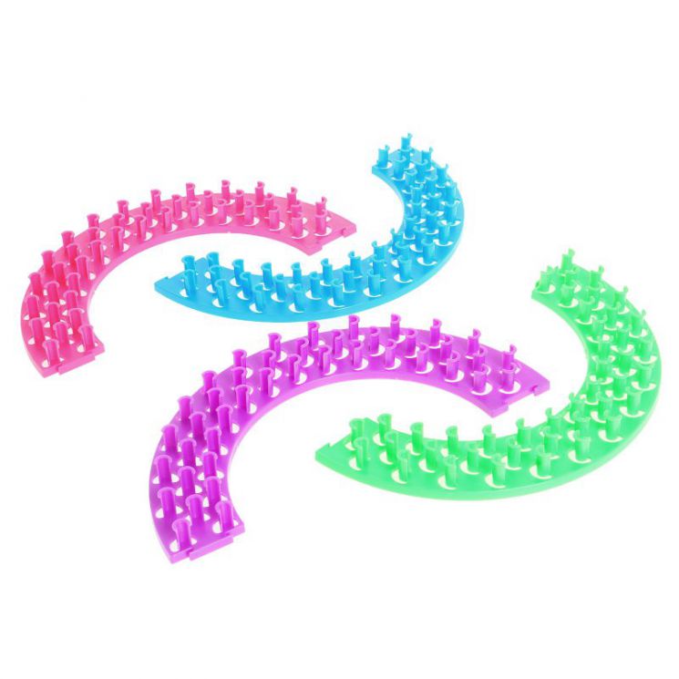 СЛ.898943 Пяльца для плетения резиночками №8 МИКС