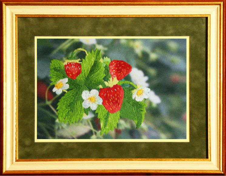 Набор для вышивания гладью РИСУЕМ ИГЛОЙ "Капельки лета" ML-0011 