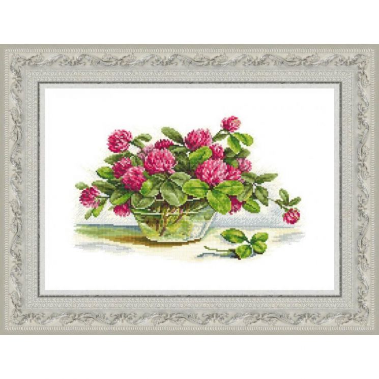 Набор для вышивания Сделано с любовью ЦВ-074 "Клевер", 25х35