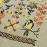 0148-Снч-С Схема для вышивания СОВИНЫЙ ЛЕС «Синички»