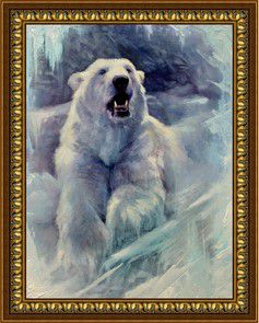 Алмазная мозаика DIY "Хозяин Арктики" Y-043