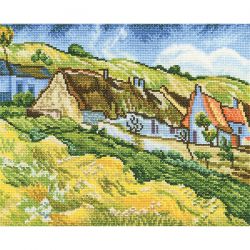 М356 Набор для вышивания РТО "Хижины на севере Франции"